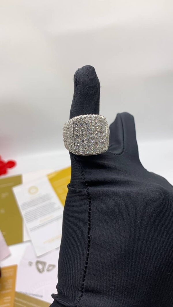 BOX SHAPE MEN FASHION RING - Image 2