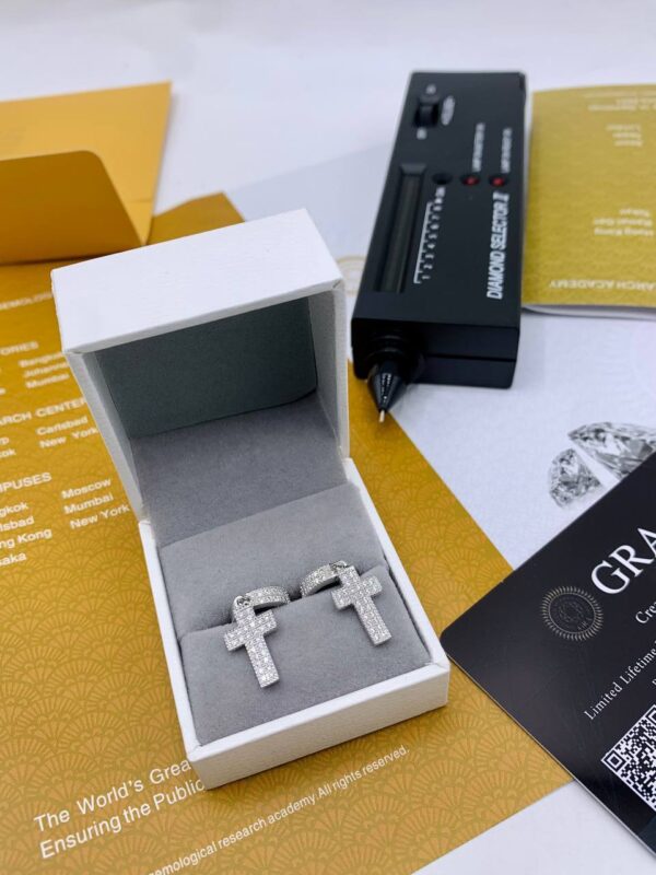 CROSS EARRINGS - Image 2