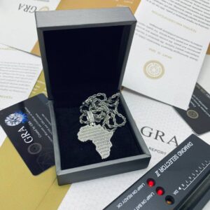 AFRICA MAP PENDANT