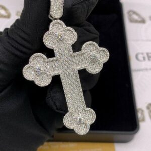 FLOWER CROSS PENDANT