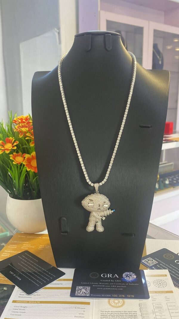 MOISSANITE NECKLACE