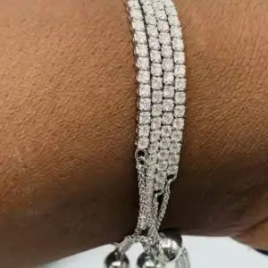 ADJUSTABLE TENNIS BRACELET
