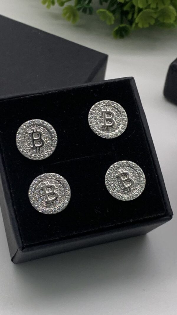 BITCOIN EARRINGS - Image 3