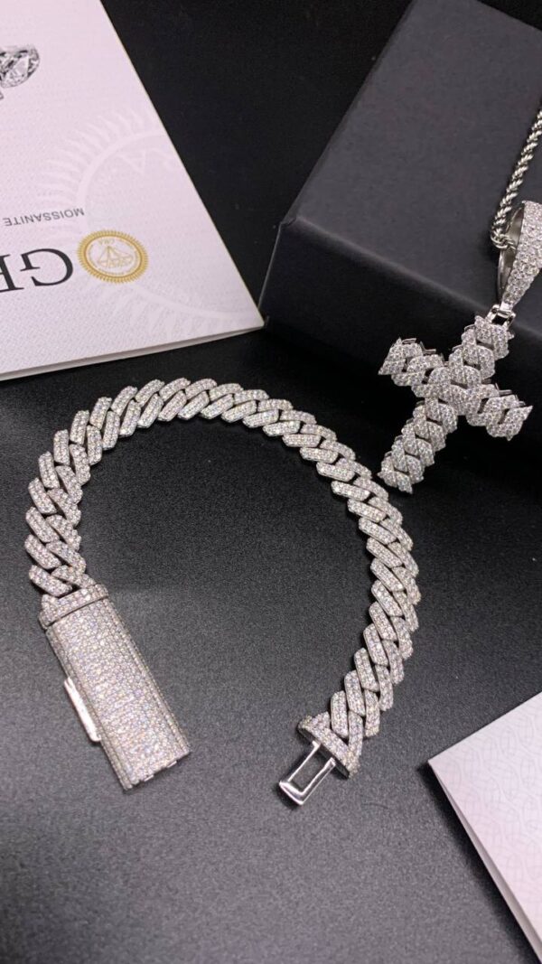 CUBAN PENDANT & BRACELET - Image 2