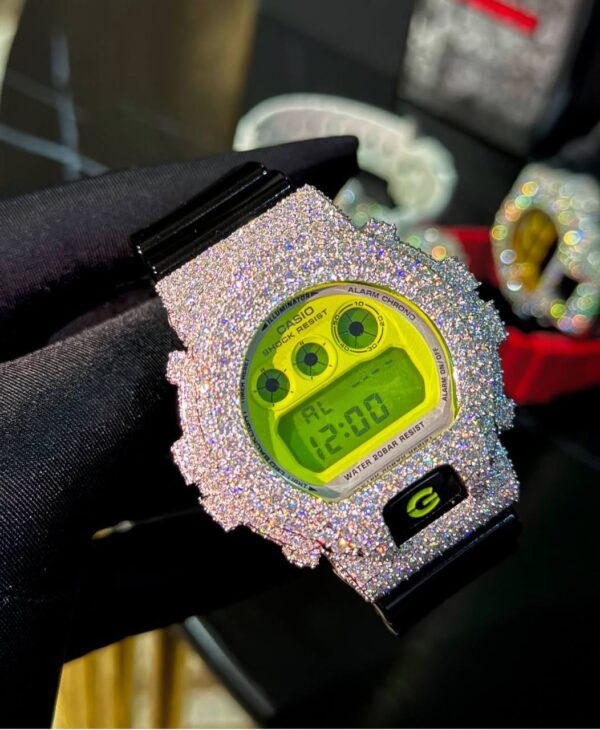 MOISSANITE G-SHOCK WRISTWATCH