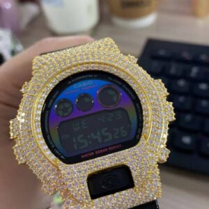MOISSANITE G-SHOCK WRISTWATCH