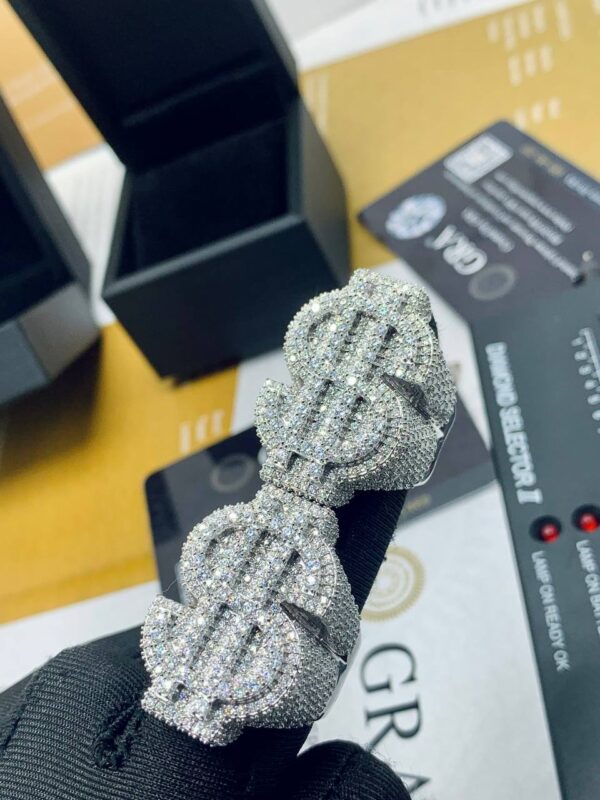 3D DOLLAR SIGN RING - Image 3