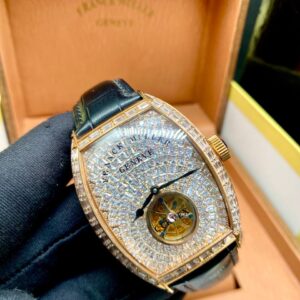 ZIRCONIA STONED FRANK MULLER WRISTWATCH