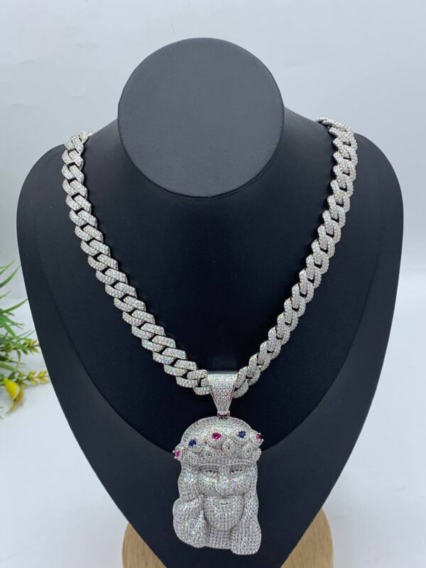 JESUS KING BLING PENDANT - Image 4