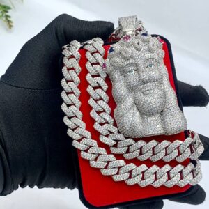 JESUS KING BLING PENDANT