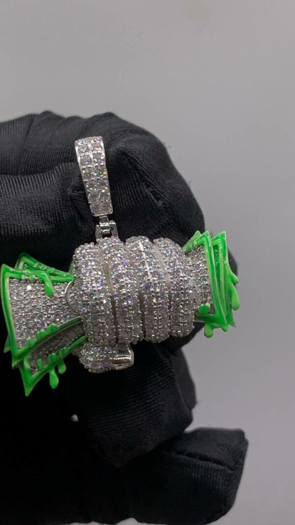 MONEY IN HAND PENDANT (GLOW IN DARK)