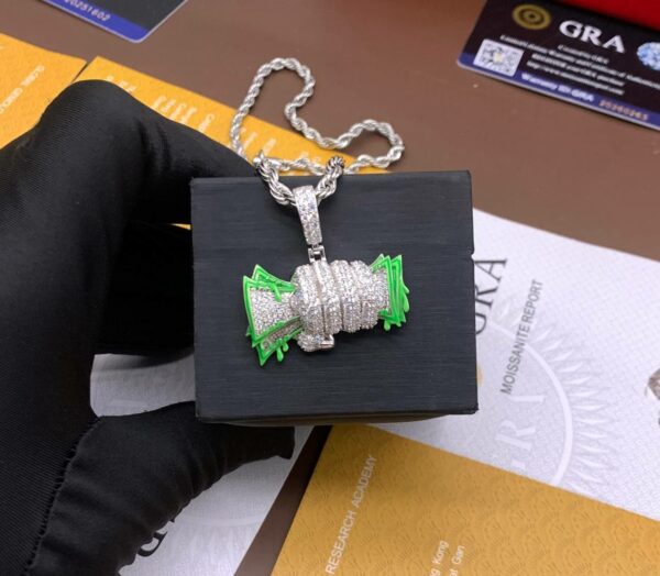 MONEY IN HAND PENDANT (GLOW IN DARK) - Image 5