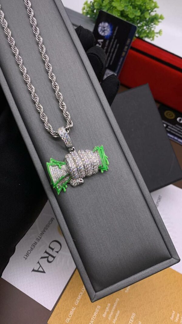 MONEY IN HAND PENDANT (GLOW IN DARK) - Image 3