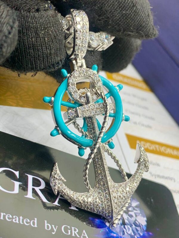 ANCHOR PENDANT (GLOW IN DARK)