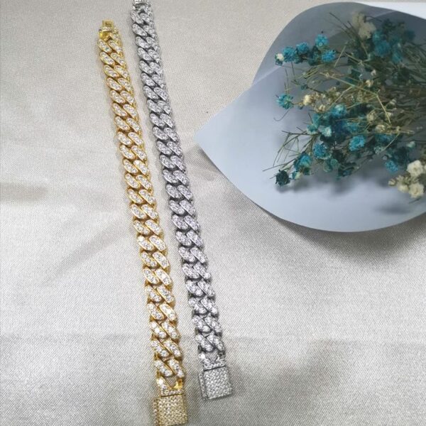 Zirconic Cuban Link Bracelet - Image 2