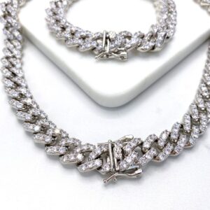 Zirconia Cuban Set