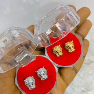 ZIRCONIA PANTHER EARRINGS
