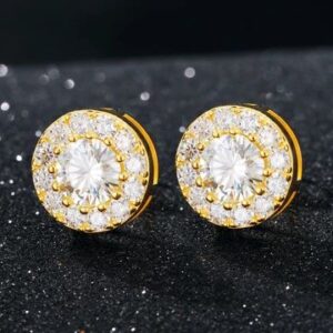 ZIRCONIA ROUND EARRINGS