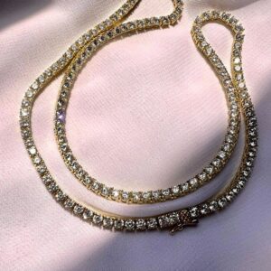 Zirconia Tennis Necklace