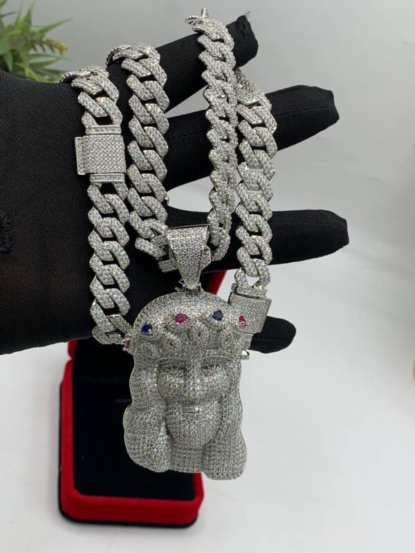JESUS NECKLACE AND BRACELET SET - Image 2