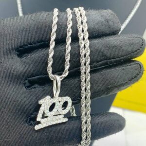 100 Sign Pendant