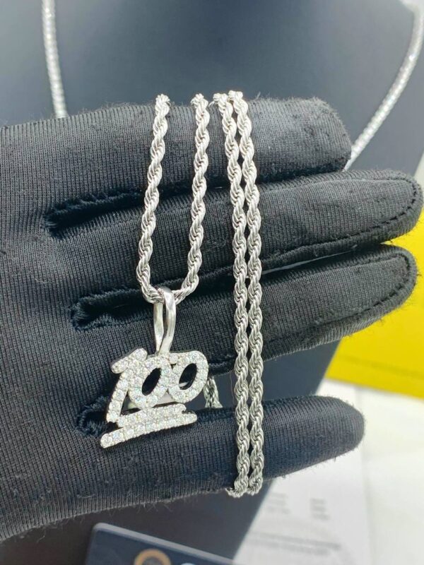 100 Sign Pendant